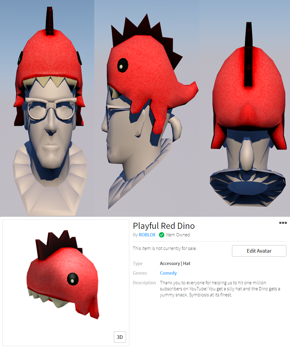 Steam Community Red Dino Hat Bruh