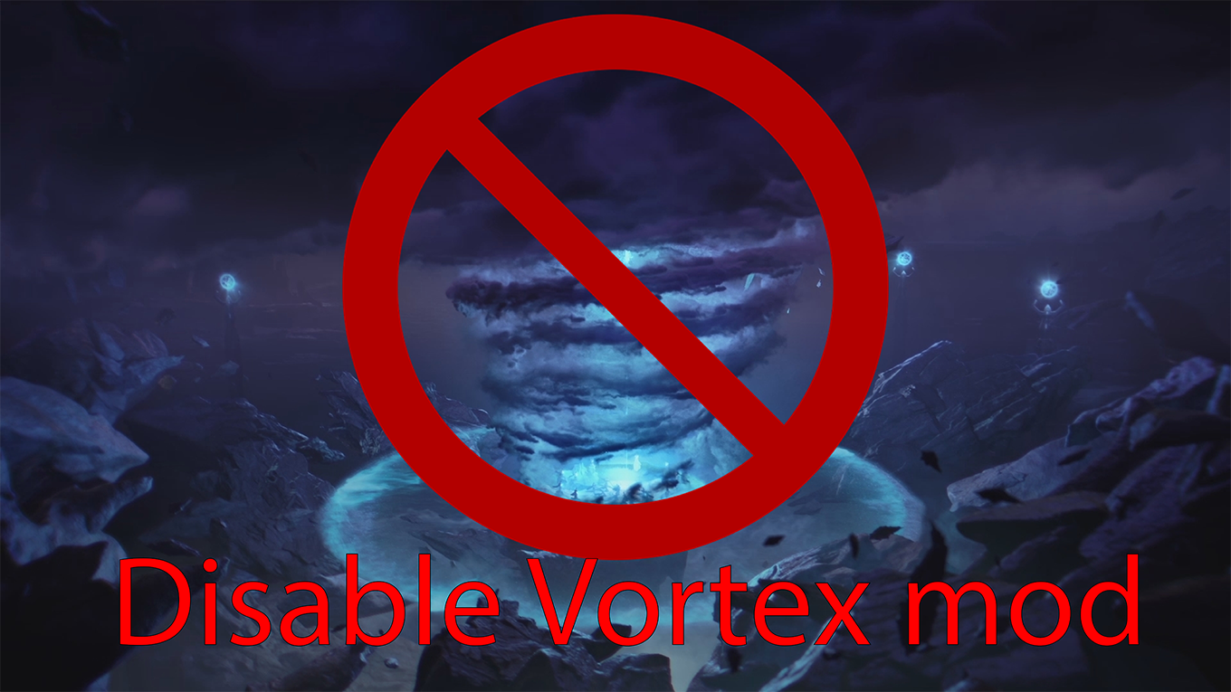 Corrupted ev vortex