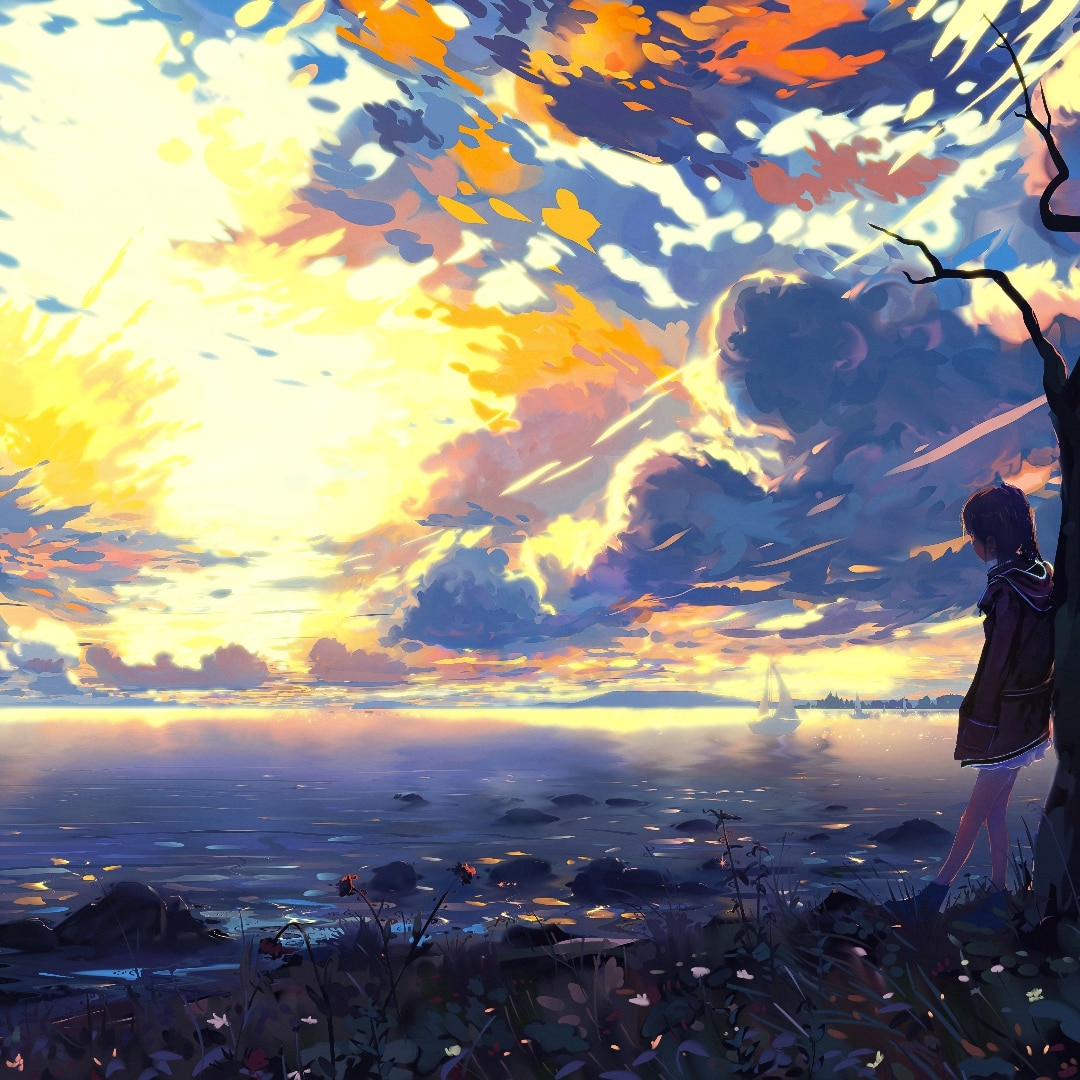 Animated Anime Landscape | Wallpapers HDV