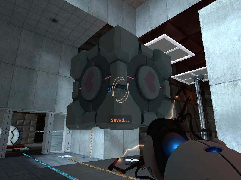 Steam Community :: Screenshot :: Companion cube!