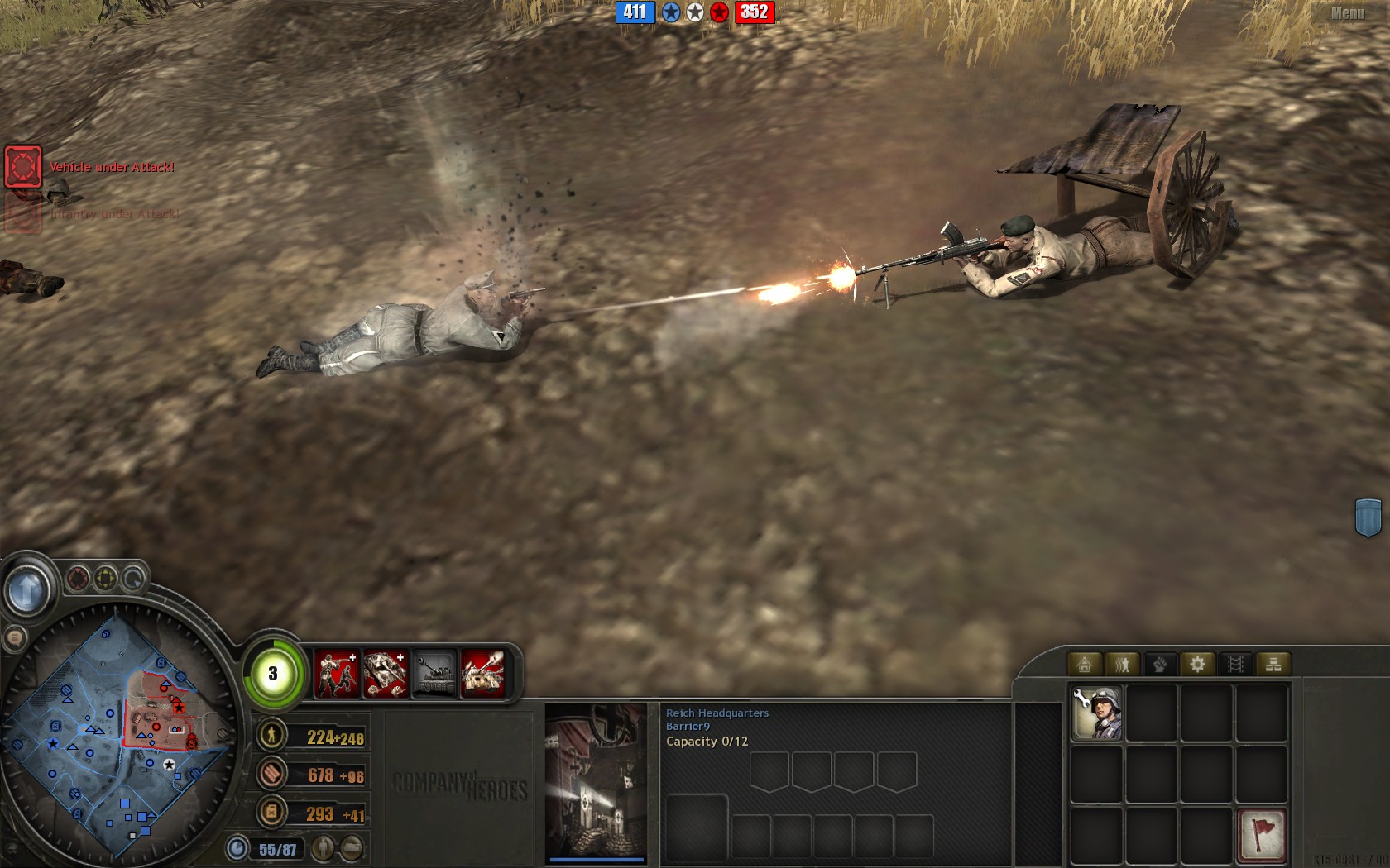 company of heroes - legacy edition gameplay