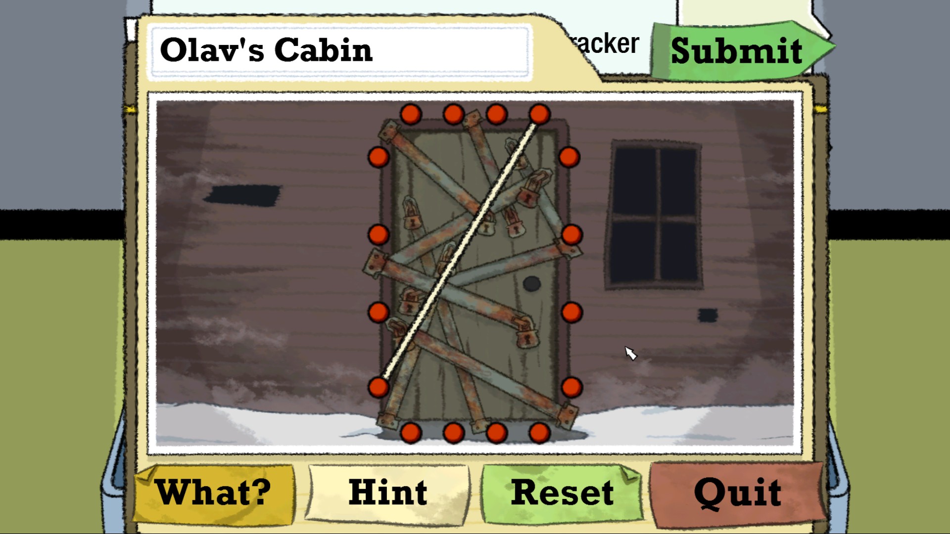 Puzzle: Olav's Cabin