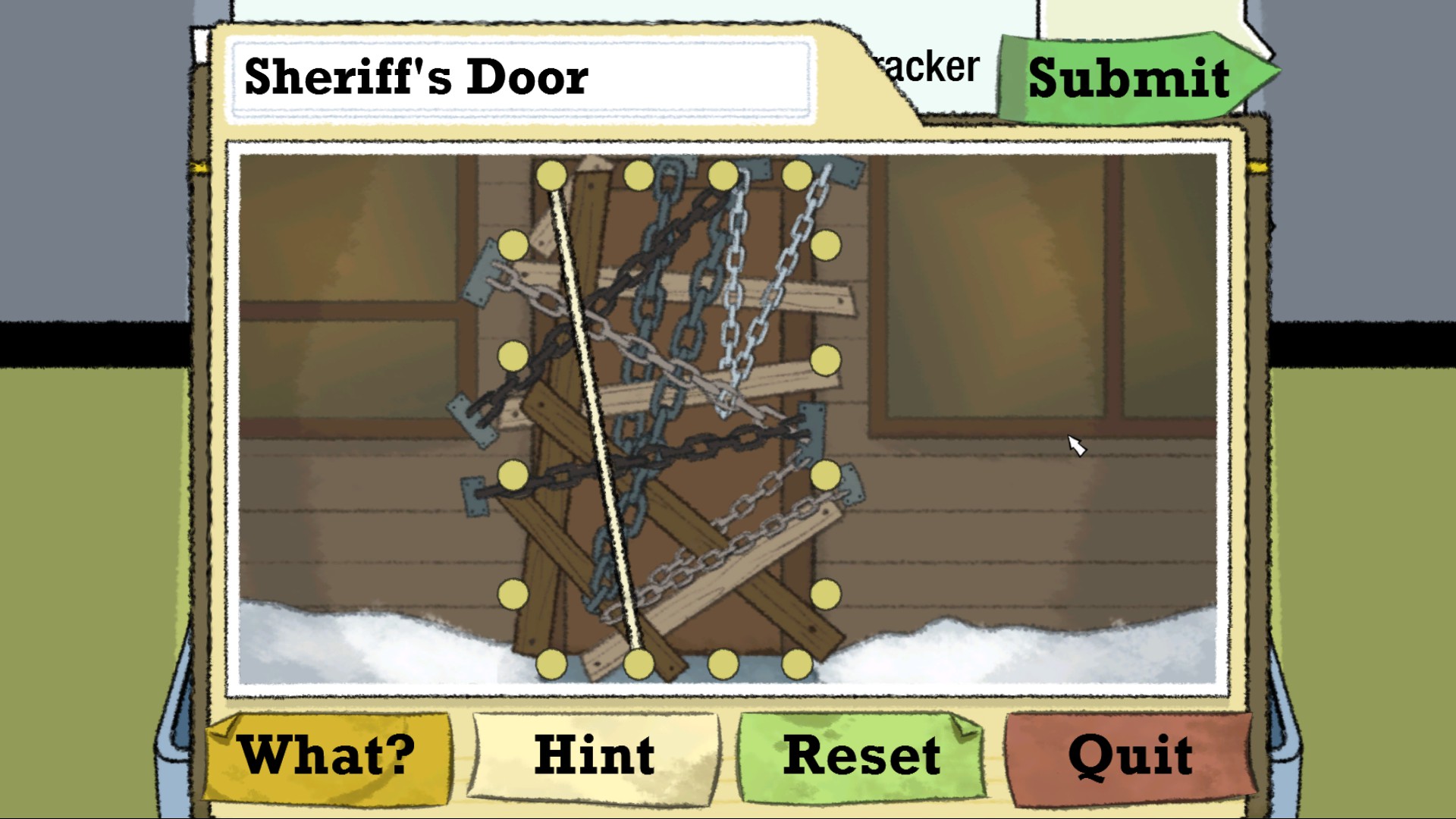 Puzzle: Sheriff's Door