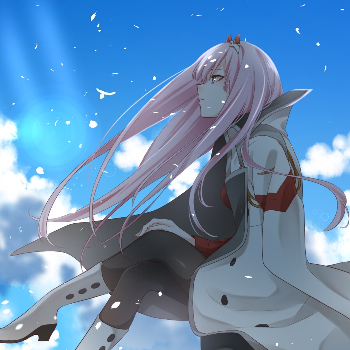 Darling in the FranXX - Zero Two (no text)