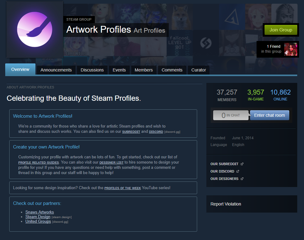 Steam Community :: Guide :: Creating a Cool Steam Profile