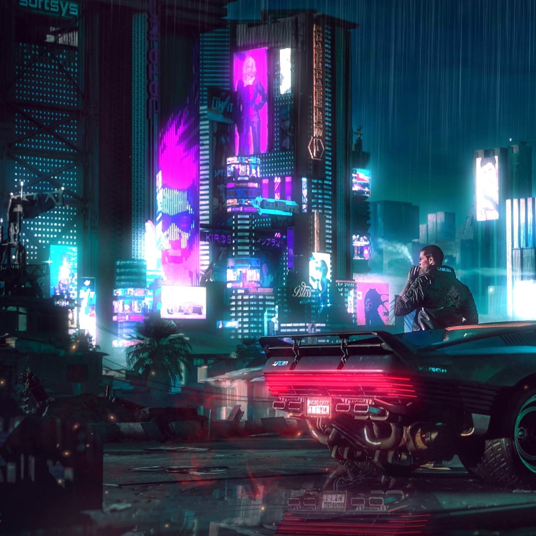 Cyberpunk 2077 Outrun