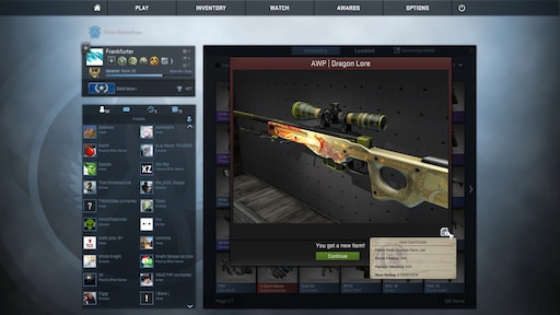 Steam Community :: Screenshot :: Finally crafted the #1 dragon lore, 0. ...