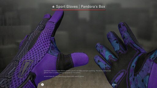 Спільнота Steam :: Знімок екрана :: ★ Sport Gloves | Pandora's Box.