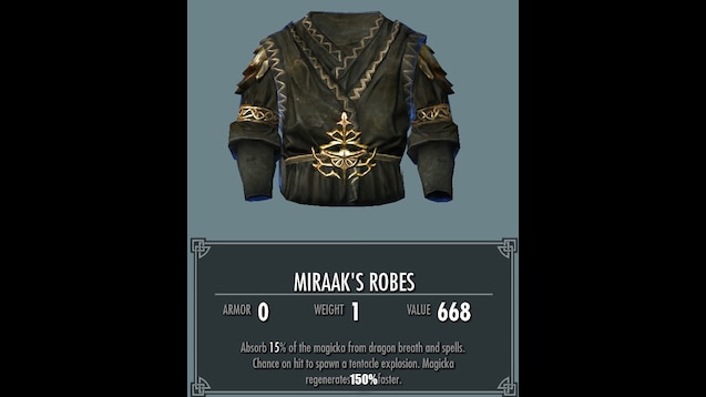 Steam Workshop::Miraak's Loot Enhanced - Robes Edition