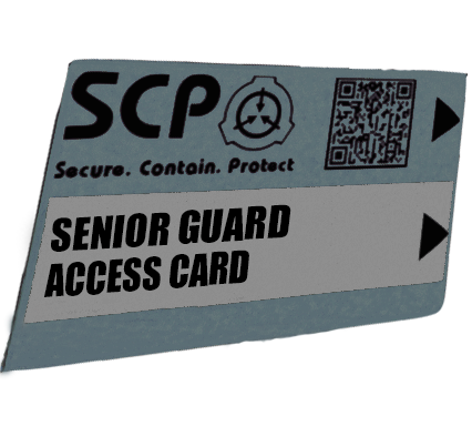 Senior Guard Access Card
