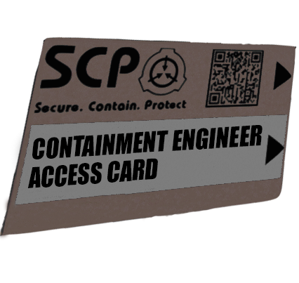Containment Engineer Access Card
