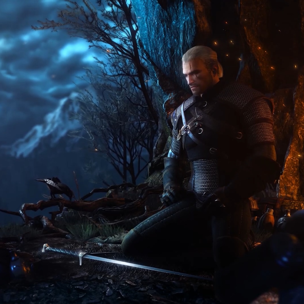 The Witcher 3 Main Menu