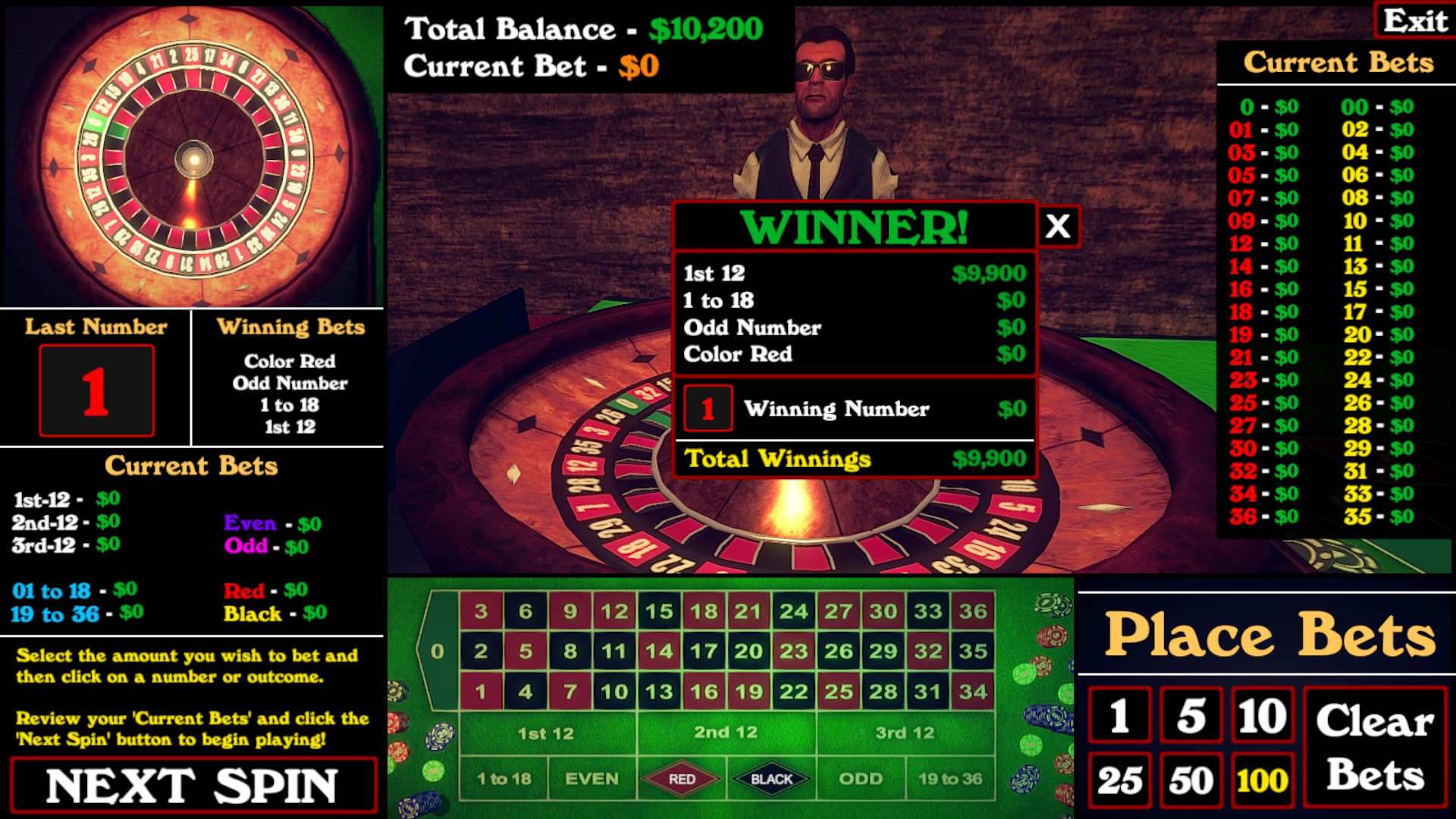 online roulette free simulator