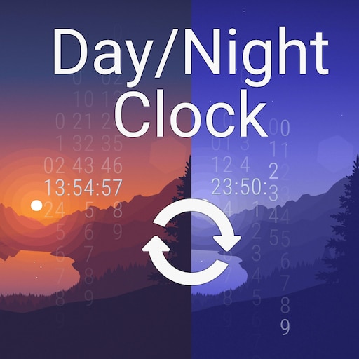 Steam Workshop::Day/Night-Cycle slide-clock
