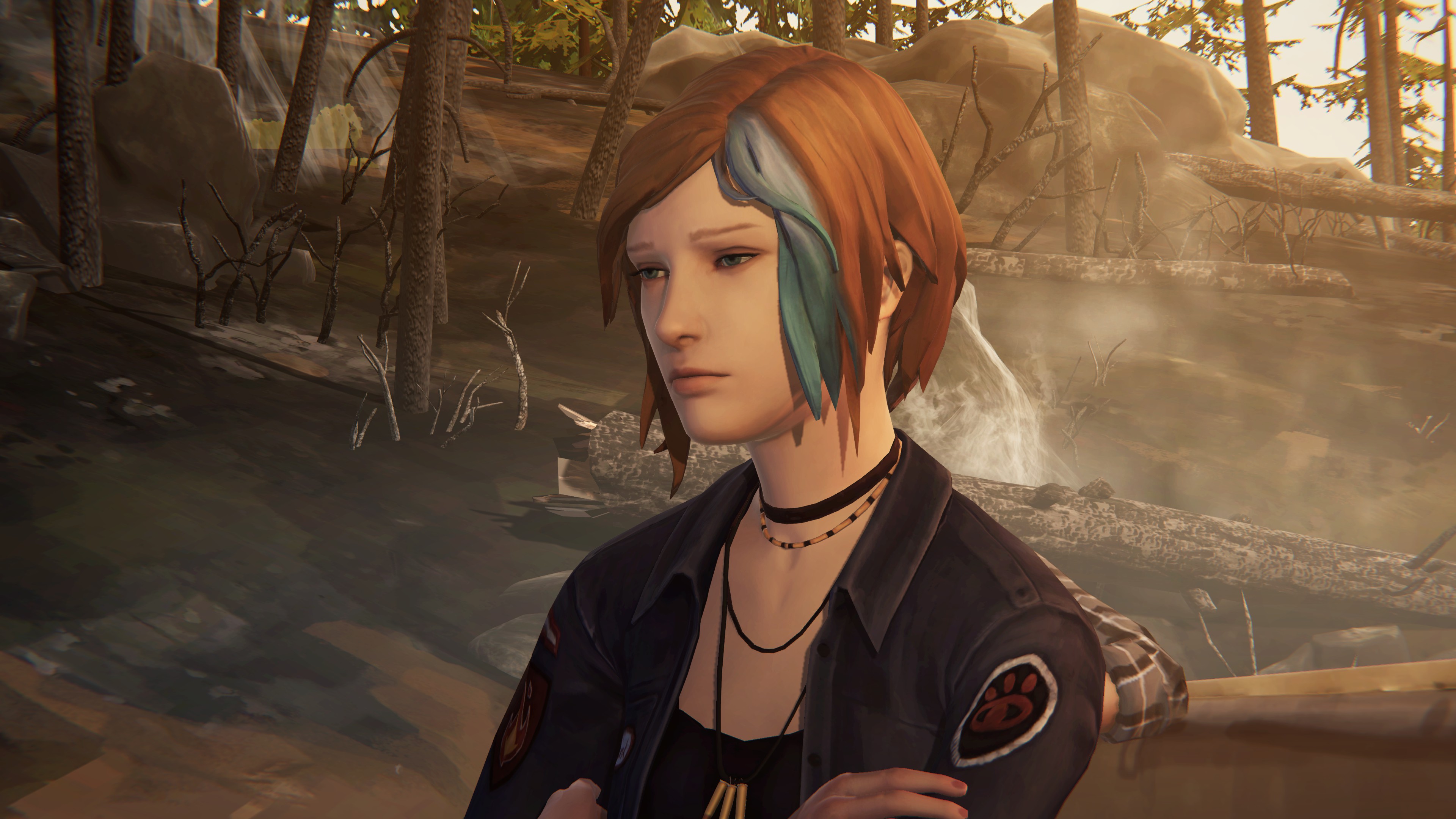 She games with her friend. Life is Strange: before the Storm. Рейчел Эмбер лайф. Роуз Эмбер Life is Strange.