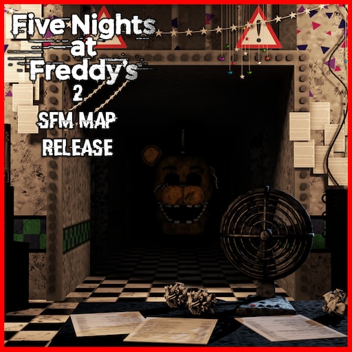 Five Nights at Freddy's GMOD Map (2014)