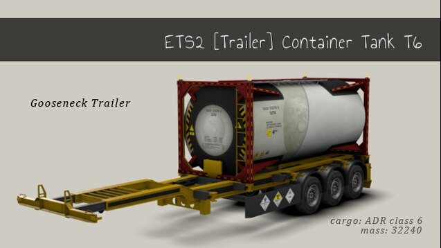 Steam Workshop Ets2 Trailer Container Tank T6 Gooseneck