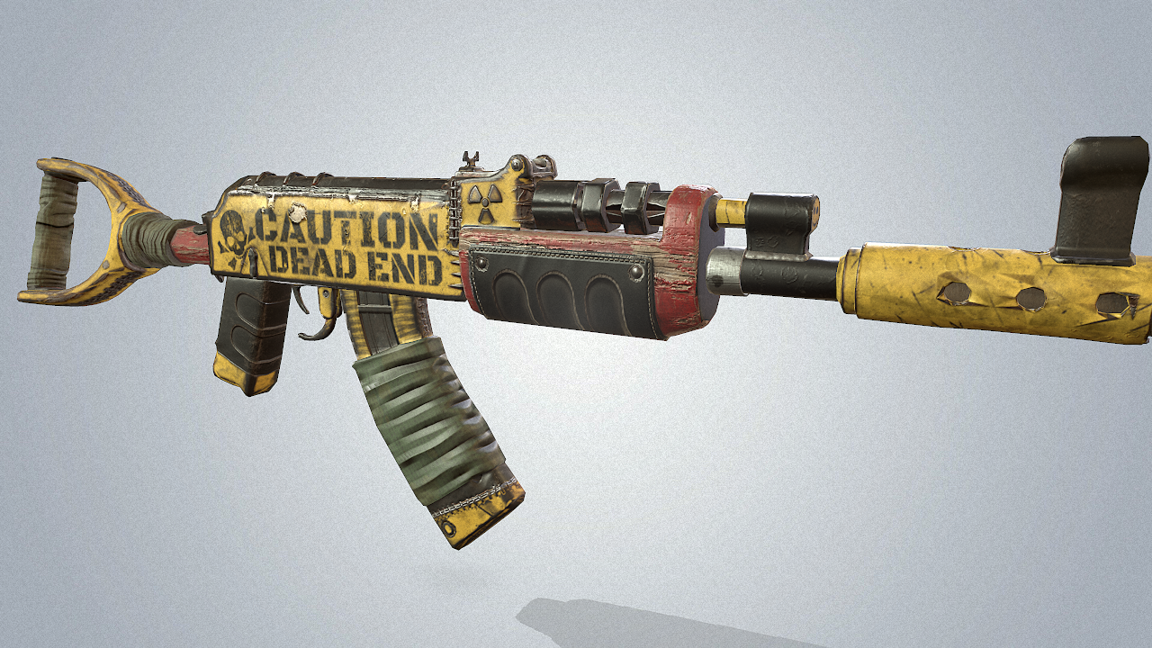 Caution AK47 thumbnail 2