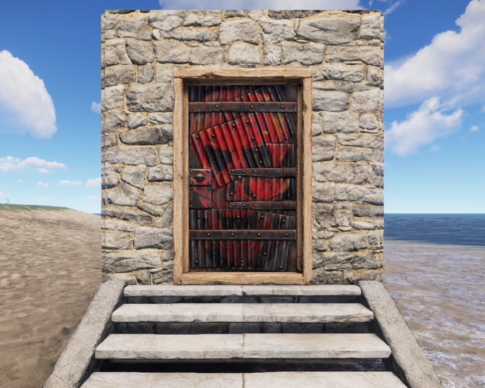 Red Skull Door thumbnail 3