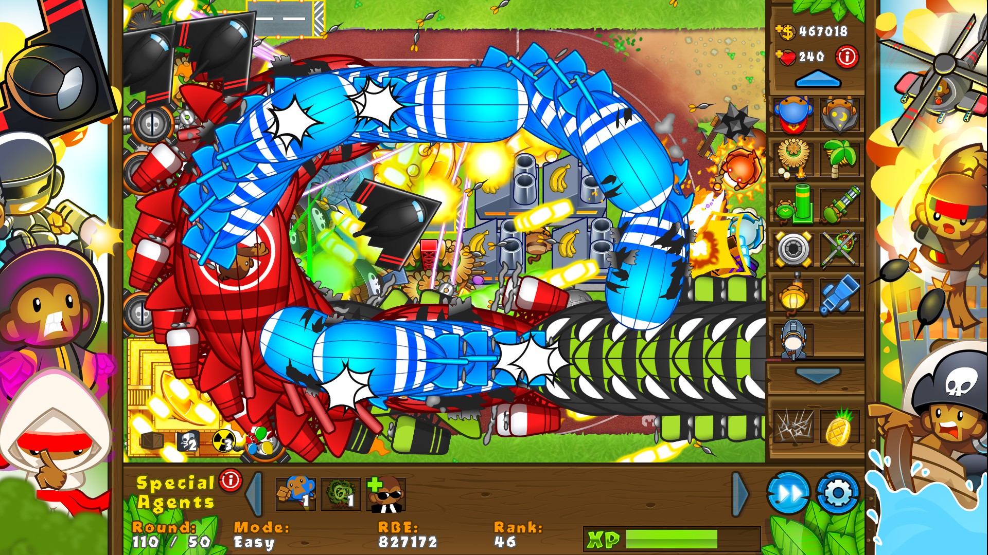 bloons td5 medals