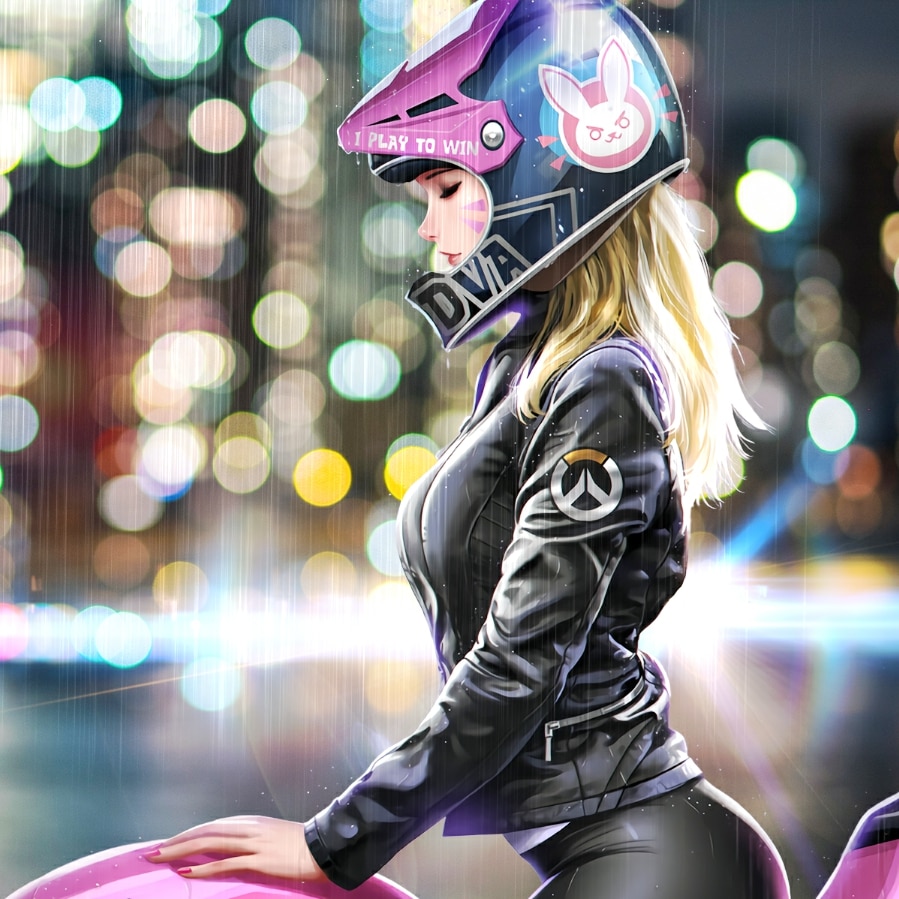 Overwatch D.Va Moto 2.0