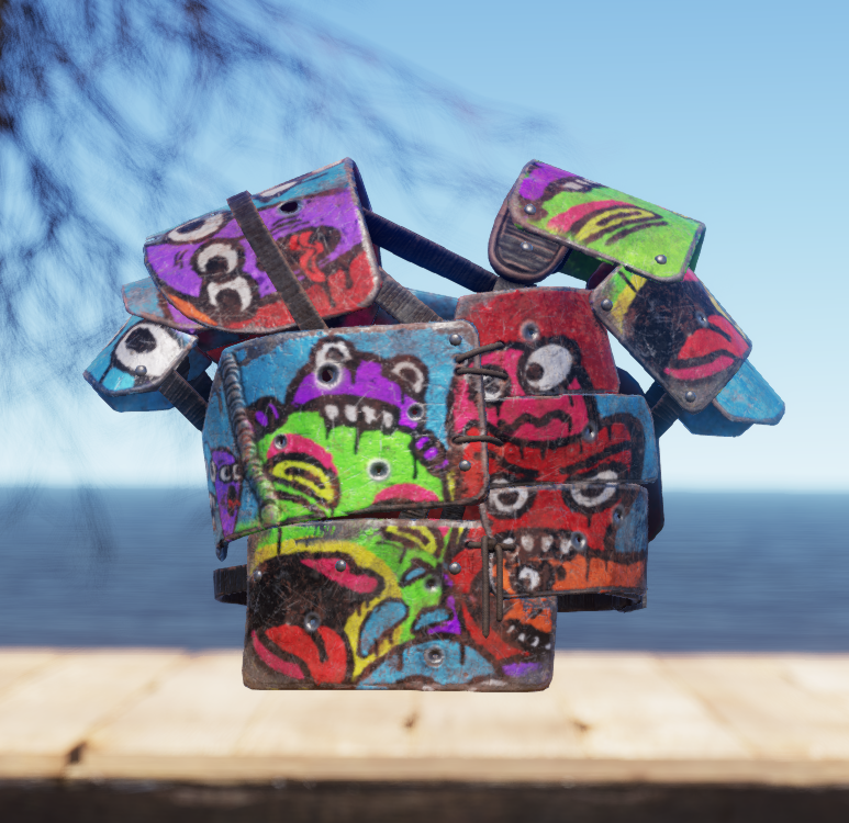 Vandal Graffiti Vest thumbnail 4