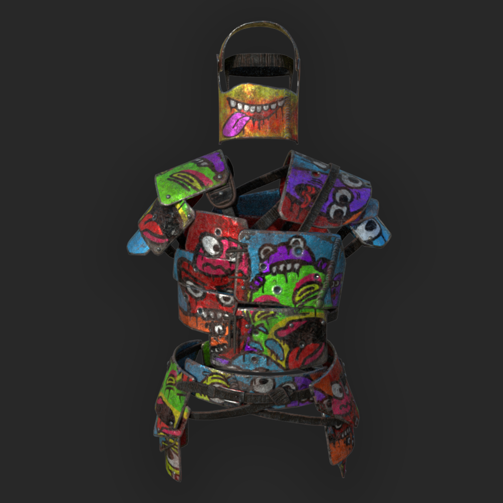 Vandal Graffiti Pants screenshot 1