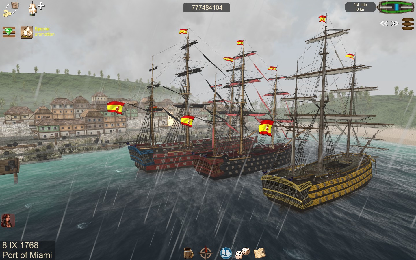 pirate caribbean hunt ships