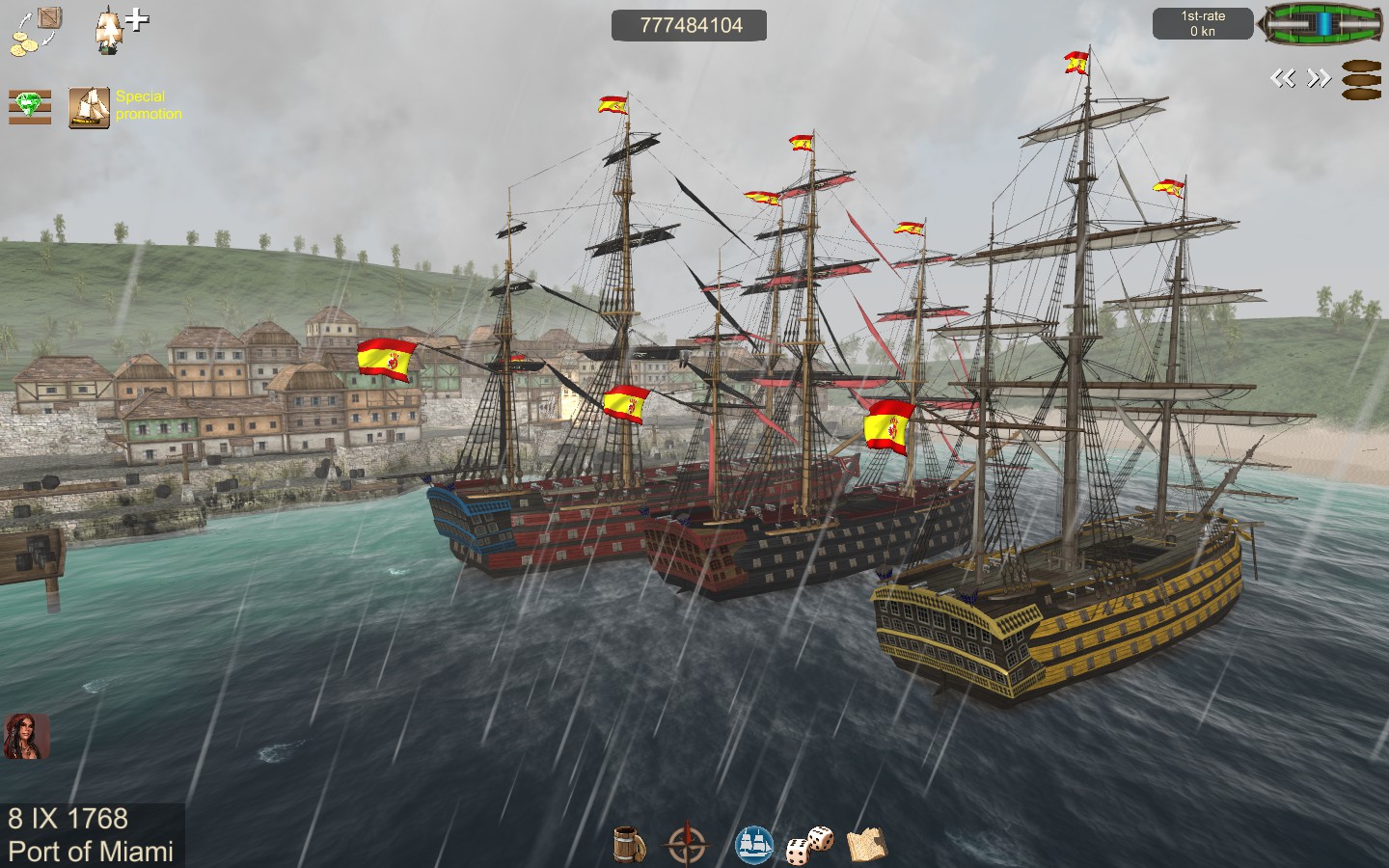 fastest ship in the pirate caribbean hunt