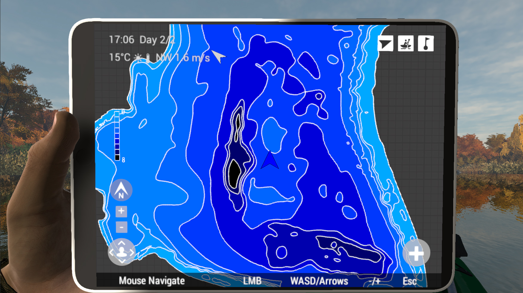 fishing planet lake maps level