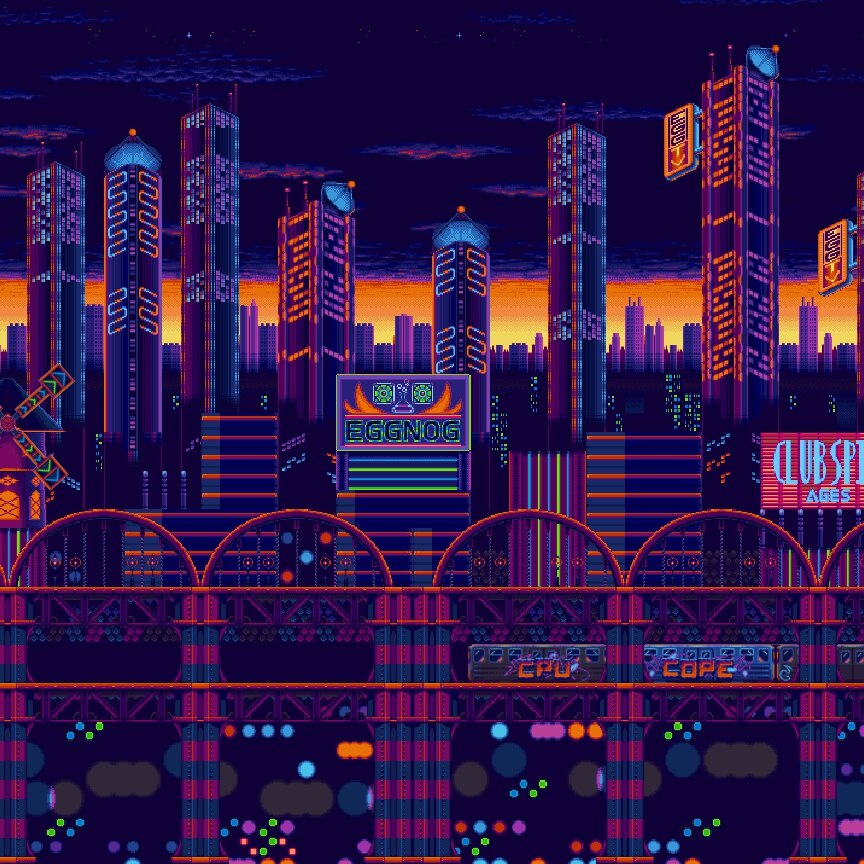 Sonic Mania - Studiopolis Zone Act 1