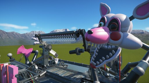 Steam Workshop The Mangle Gears of Fear Rideskin FNaF 2