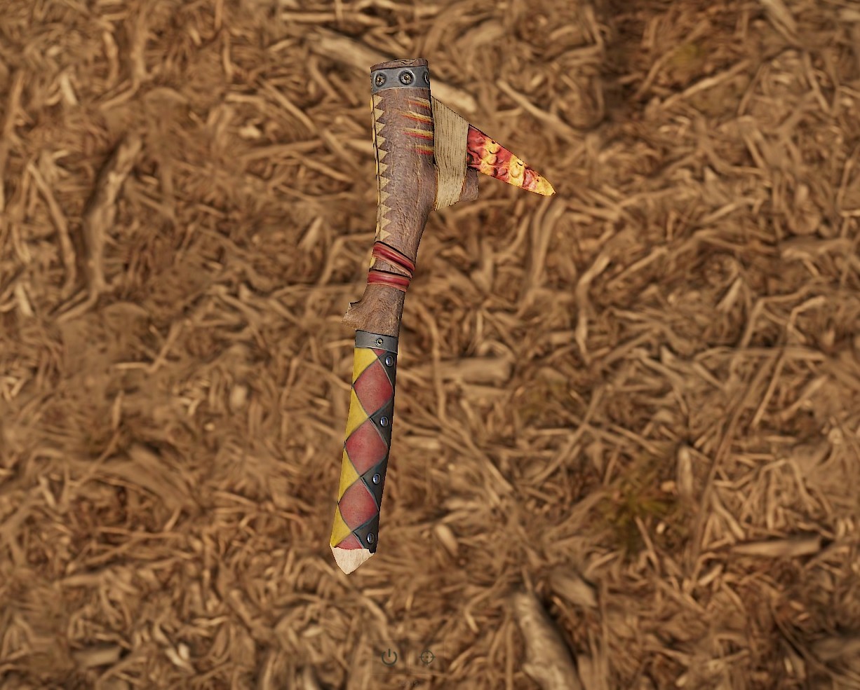 Tribal Stone Pickaxe thumbnail 4