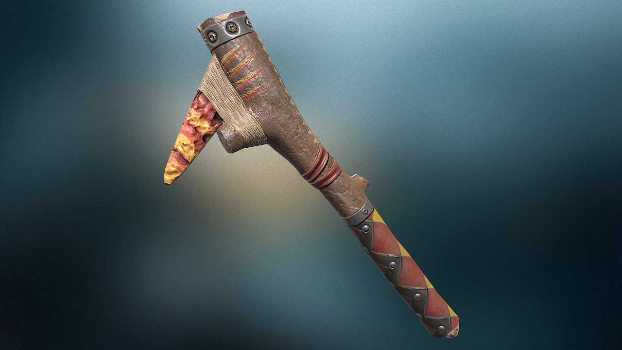 Tribal Stone Pickaxe screenshot 1
