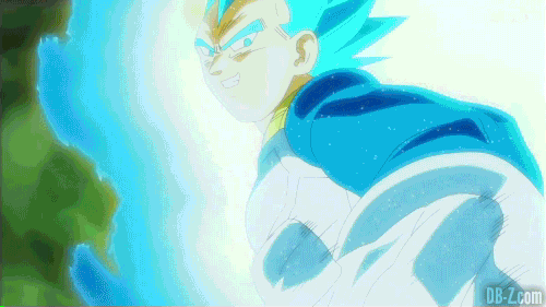 Goku Vegeta Super Saiyan Blue Gif - Gif Abyss