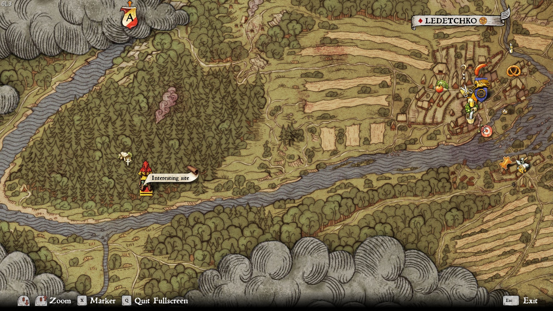 Kingdom come deliverance скачки в тальмберге карта