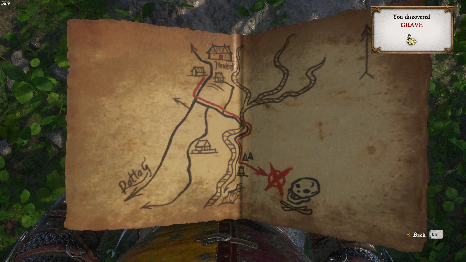 Карта сокровищ 12 в kingdom come deliverance