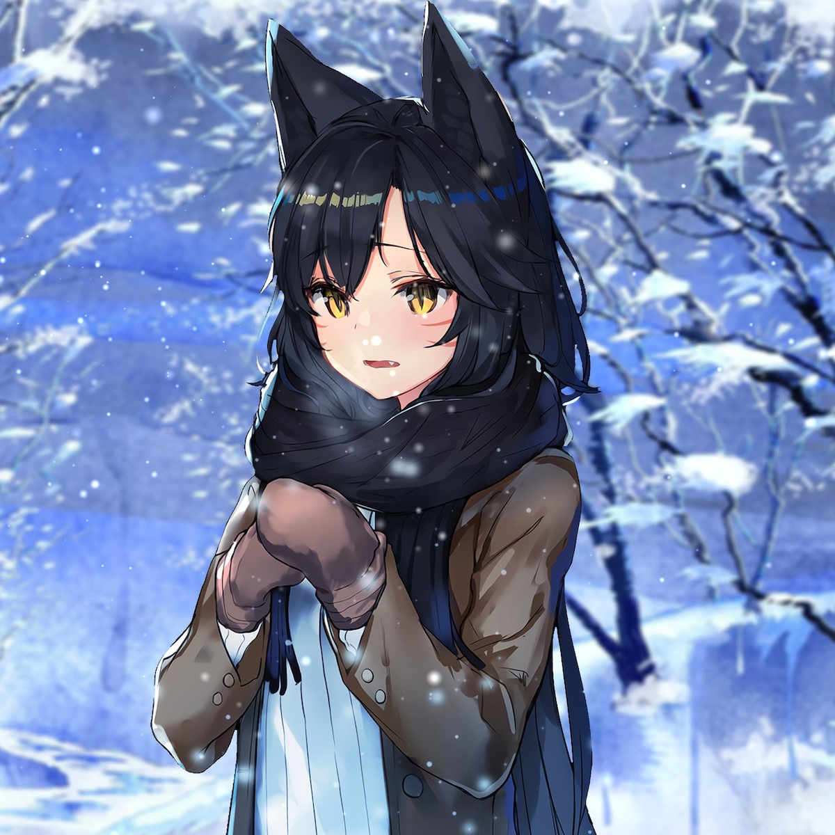 Ahri Snow Field | Wallpapers HDV