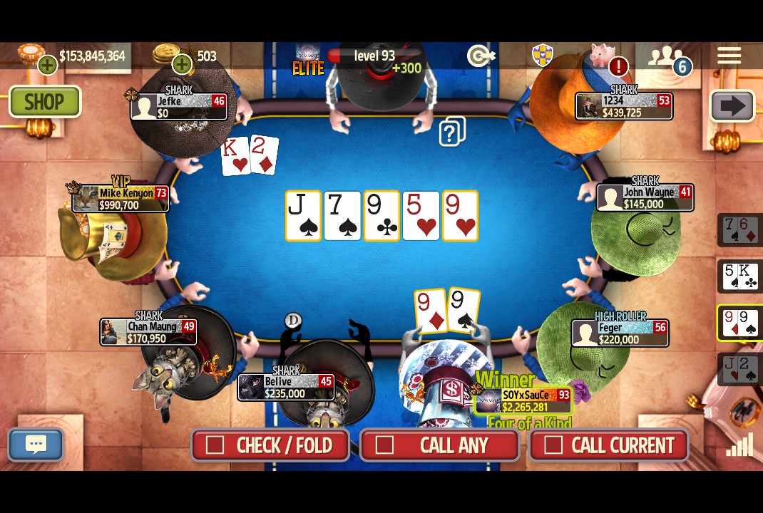 governor of poker 3 full version apk