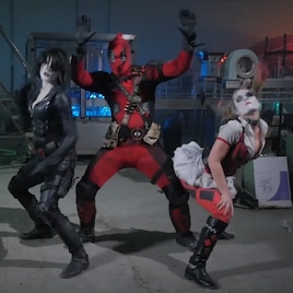 Steam Community Deadpool Domino Vs Joker Harley Quinn