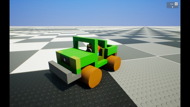 Steam Atolyesi Classic Roblox Jeep - road roller da roblox