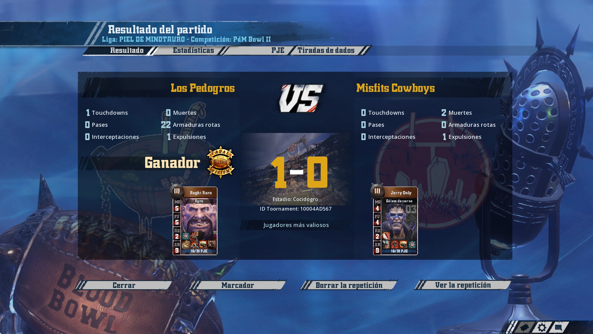 PdM Bowl II - Jornada 3 - hasta el domingo 17 de junio 73489CDA625861CA263C60CD14BBB64EC13ABBC7