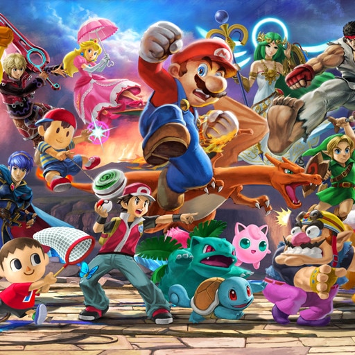 SSB: Ultimate - 2k Scrolling Character Art