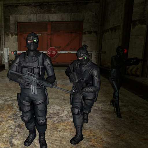 Black Mesa Black Ops Soldier SNPC