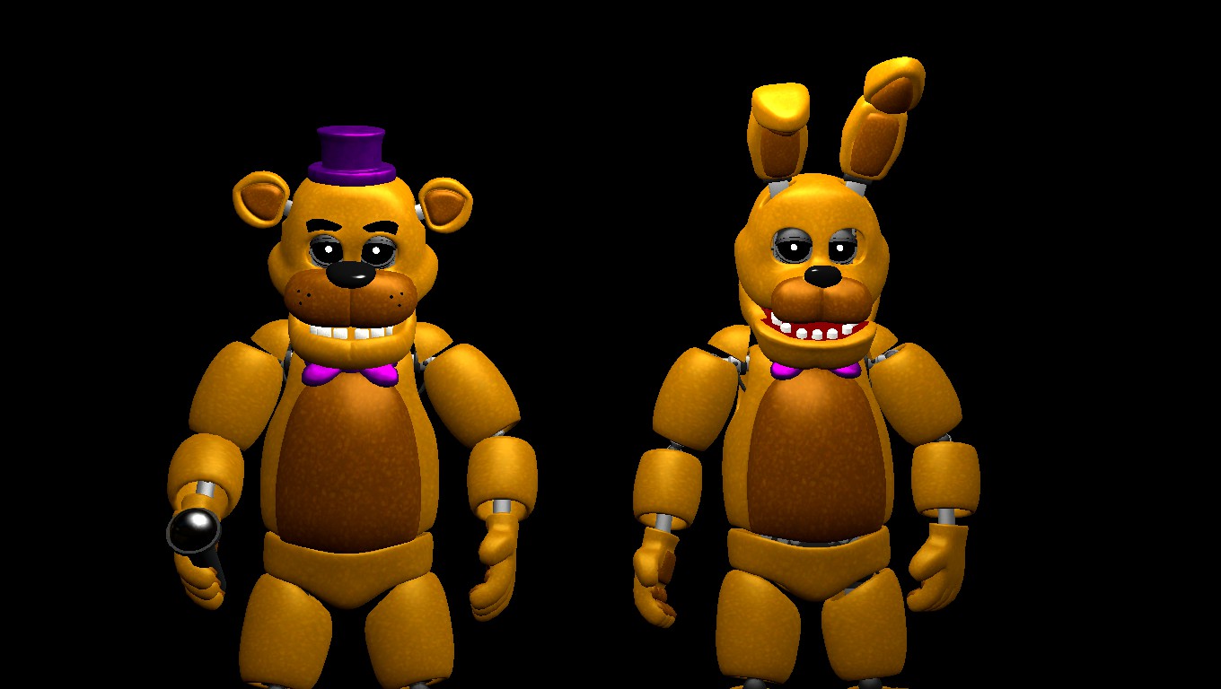 Спринг бонни и фредбер рисунок