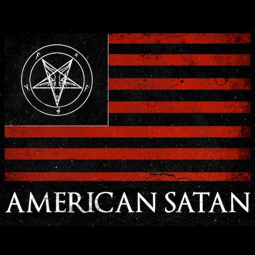 Со мной воюет сатана песня 1 час. The Relentless логотип американский сатана. Satanic Flag.