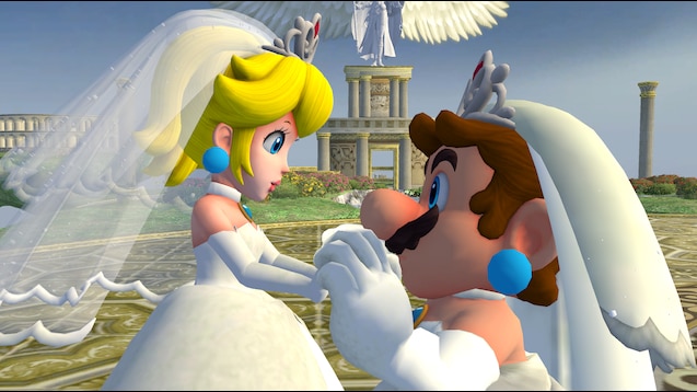 Steam Workshop::Super Mario Odyssey Wedding Princess Peach Playermodel