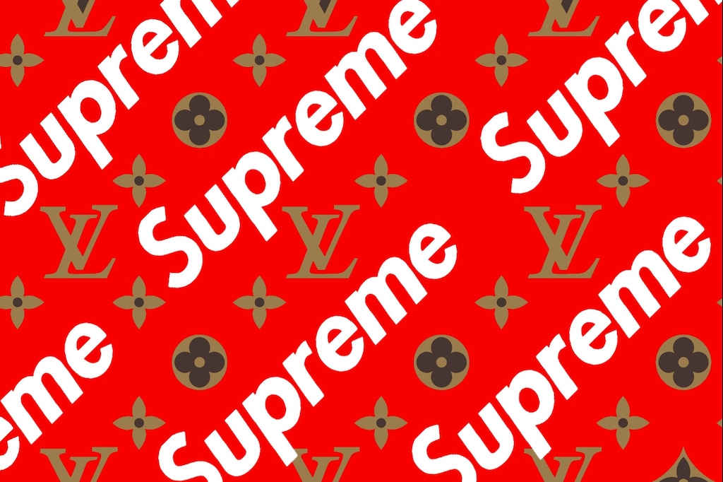 Supreme X Louis Vuitton Wallpaper