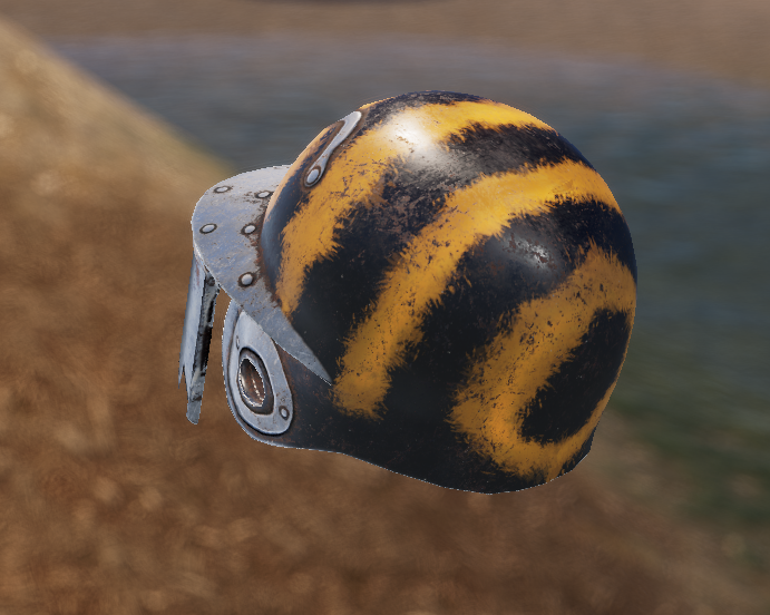 Bumble Bee Helmet thumbnail 4