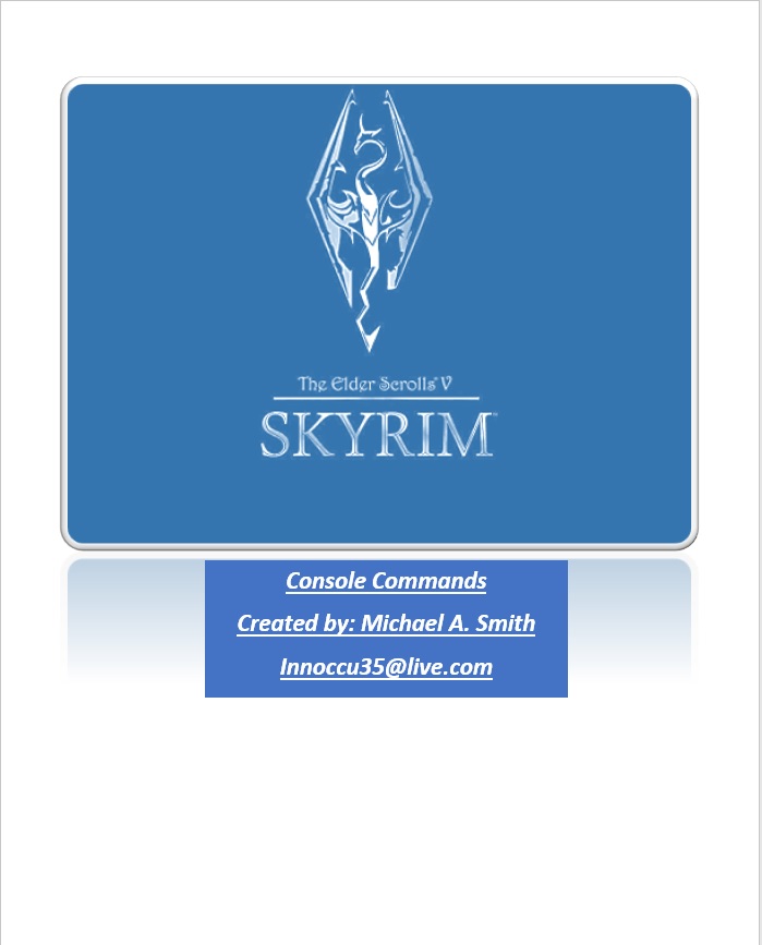 Steam Community :: Guide :: Skyrim SE Console List for beginners....